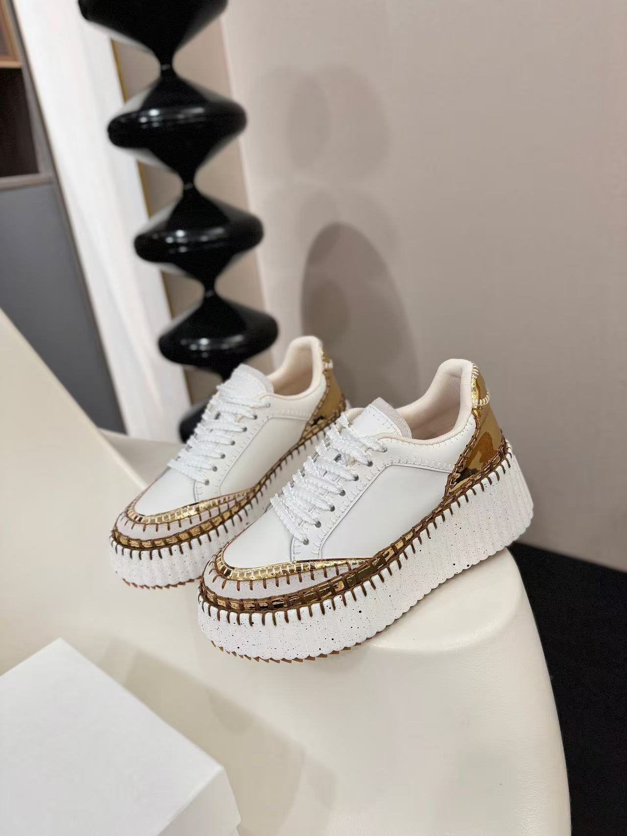 Sandals Thick soled Shoes 25 Spring-Summer New Collection Luxury Material Cow Leather Refreshing Breathable Multi Color 8CM Ultra Light Bubble Hair