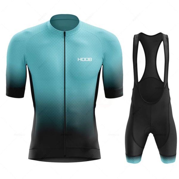 New Cycling Jersey Sets 2024 Men&#039;s Bike Clothing Summer Short Sleeve MTB Bike Suit Bicycle Clothes Ropa Ciclismo Hombre Maillot