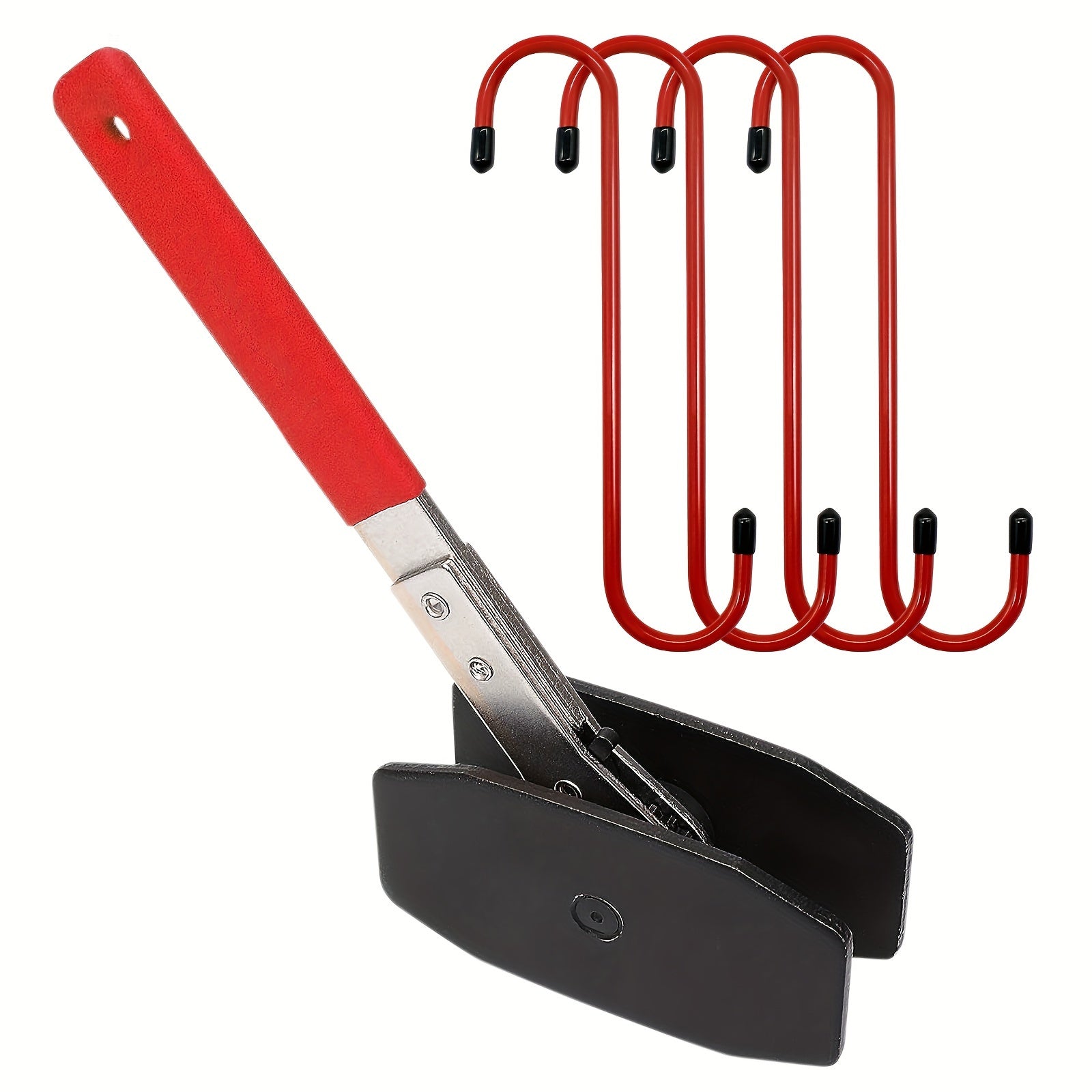 TEMU Brake Caliper Compression Tool, Caliper Press Tool With 4 Caliper Hangers Brake Pad Spreader Ratchet Piston Spreader Compressor Tool