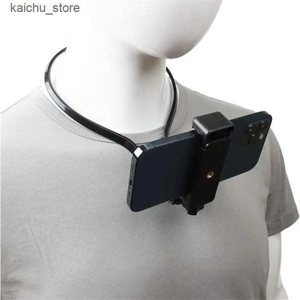 Cell Mounts Holders Wearable Neck Hanging Lazy Phone Holder First Perspective Recording of Life for 16 15 14 GoPro 13-12-10 DJI Stand J24121