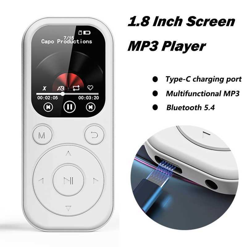 2.0-inch MP3 MP4 music player HiFi Type-C 5.4 Walkman alarm clock E-Book Sports Running Walking Music New 2025 Z250403