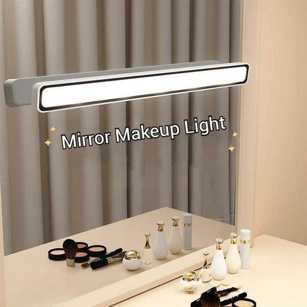 LED Makeup Mirror Light USB Rechargeable 9W Stepless Dimming Vanity Lamp Hanging Magnetic Bedroom Night Reading Table Lamps Y240809