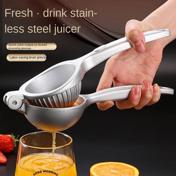 Fruit Vegetable Tools Zinc Alloy Stainless Steel Manual Juicer Sugarcane Orange Press Hand Squeezer Extruder Household Fruit Lemon Press Jui