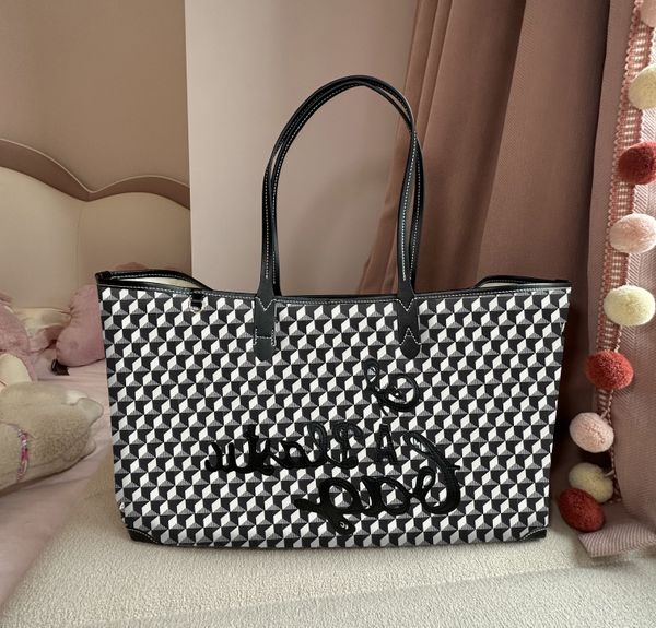 anya hindmurch Totes Women shopping bags Highest quality Card Holders shoulder bag tote single-sided Real handbag V2