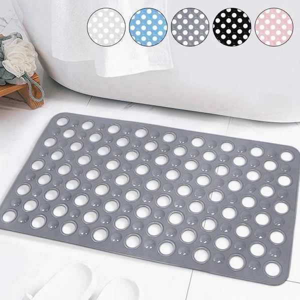 PVC Non Slip Bath Mat Soft And Quick Dry Bathroom Rug With Suction Cup Washable Bathtub Rug Perfect For Toilet Bathroom BathtubXJ240807