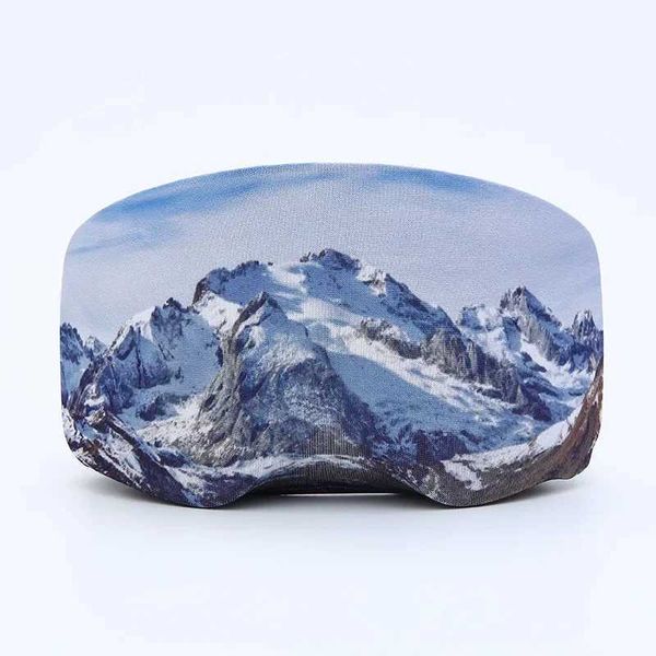 Ski Goggle Cover Scratch-Proof Snowboarding Goggles Protector Stretchy Skiing Eyewear Covers Snow Sport Glasses Protective GearXJ240824