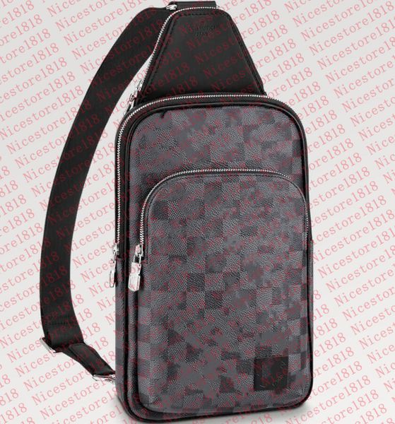 2025 Avenue Sling Bag Mens Designer Bag man Leather Shoulder Bags Mans Designers Cross Body Purse Wallet Hobos Messanger Handbag Tote Belt B