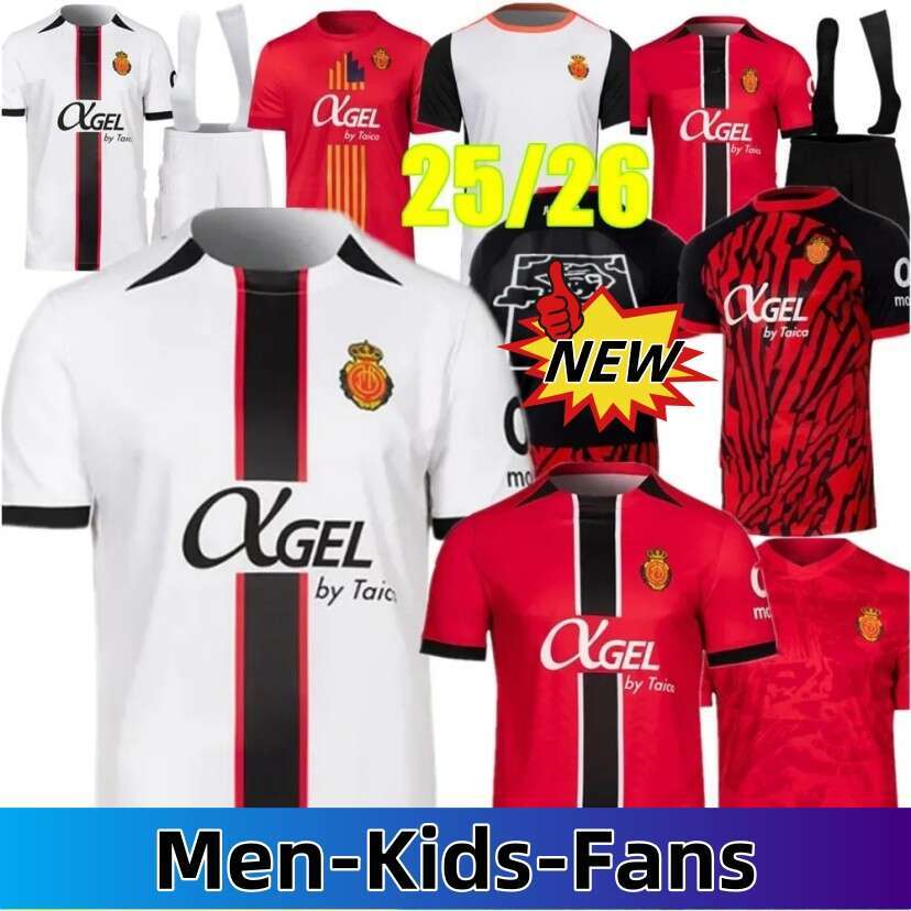25 26 Mallorca Soccer Jerseys LARIN MURIQI DANI RCD RODRIGUEZ 2025 Football Shirts VALJENT ASANO ABDON S.DARDER MASCARELL Men kids kits Uniforms NAV