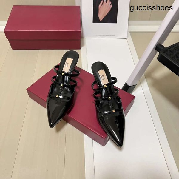 Designer New style High heel shoes sunny Womens Party sandal men Dress shoe Career top quality fashion Genuine Leather luxury heels outdoors