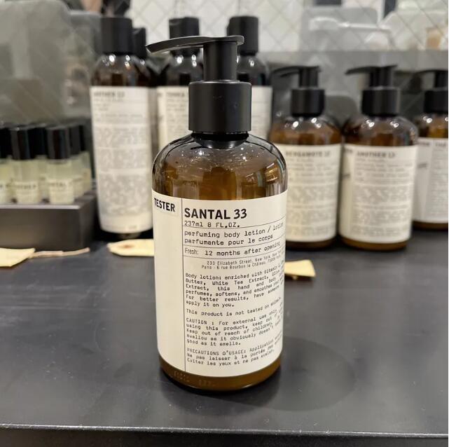 Perfuming Body Lotion 237ml Shower Gel Santal 33 Bergamote 22 Rose 31 Another 13 Lys 41 Fragrance Brand Bath Full Body Wash Moisturizing Parfum Crea