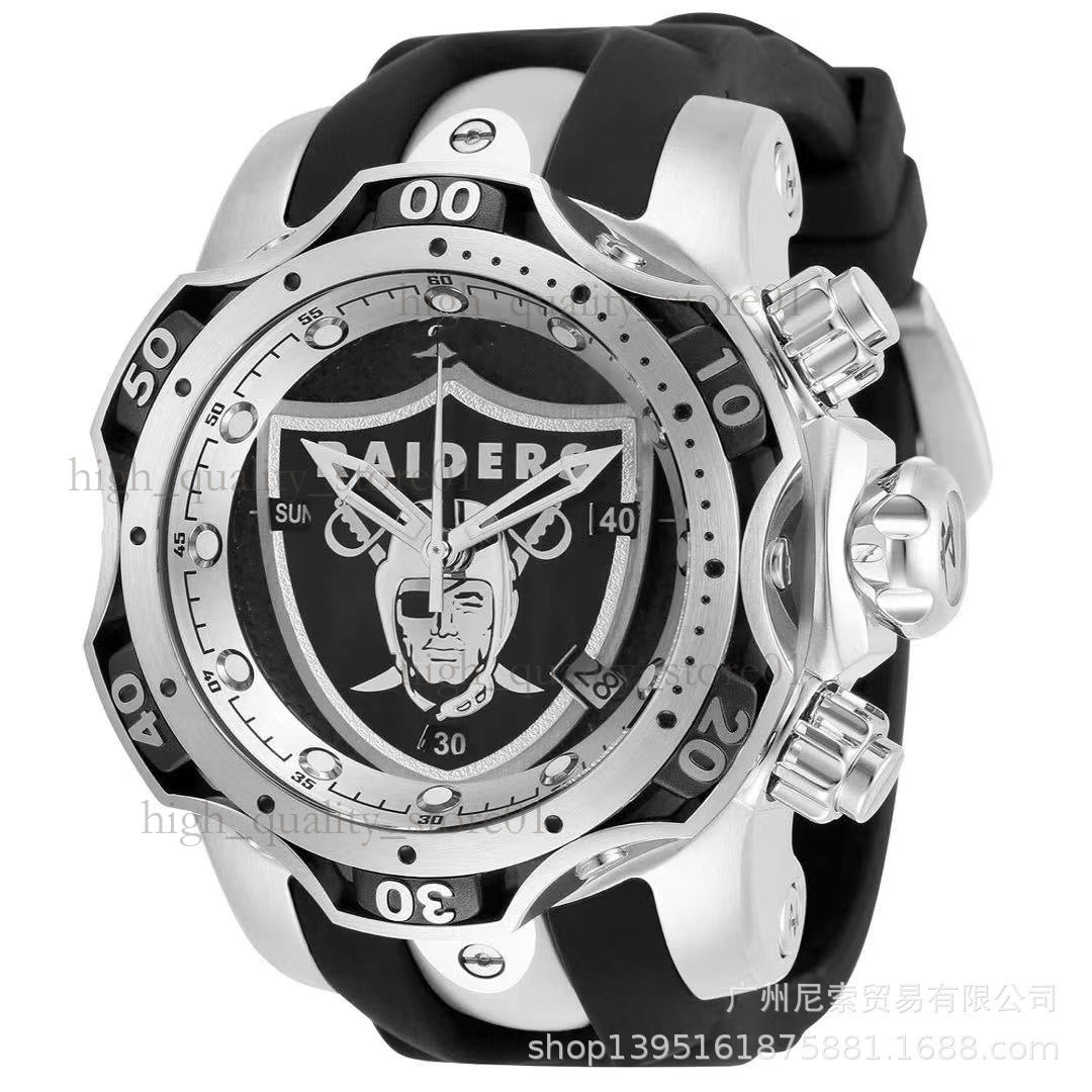 Invicto Watch Designer Watch Men&#039;swatches Large Plate Watch Steel Belt Watch Quartz Watch Orologio Di Lusso Watches Men Montre De Luxe 918