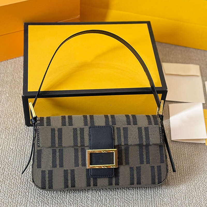 luxury designer bag Fashion Crossbody Bags Vintage Shoulder Canvas Messenger Bag Underarm Handbag wallet bags Women purse new