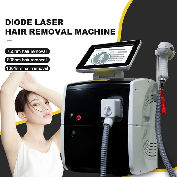 Home Use Portable Fast Hair Removal Non-invasive Depilation Instrument 808 Diode Laser Big Spot Size Face Lift Nevus Birthmark Apparatus