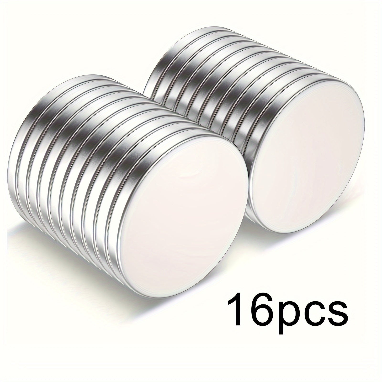 TEMU 16pcs Small Refrigerator Magnets, Neodymium Magnets Small Round Refrigerator Magnets For Office, Whiteboard, Tool