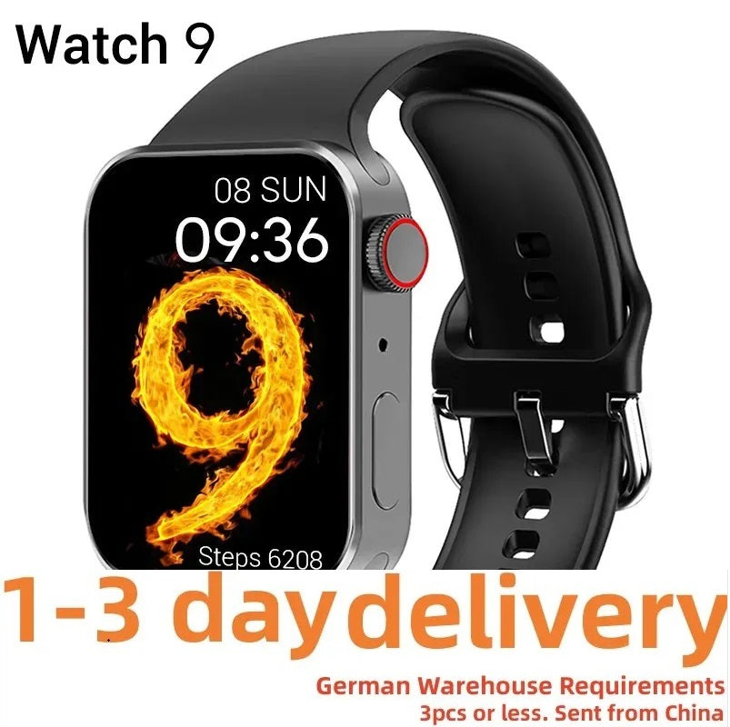 Smart Watch ULTRA 2 49mm strap Series S10 S9 Men Women Watch Bluetooth Call Bracelet Wristband Wireless Charging Fitness Tracker Sports Smart Watch