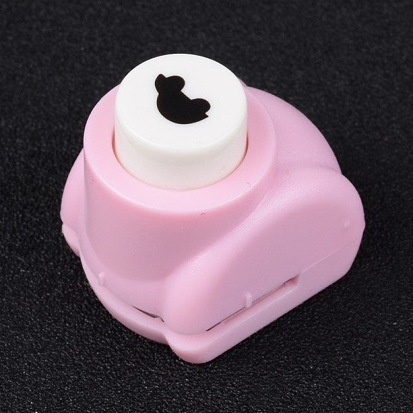 Zufällige einfarbige oder zufällig gemischte Mini-Kunststoff-Bastelpapier-Stanzsets für Scrapbooking und Papierhandwerk