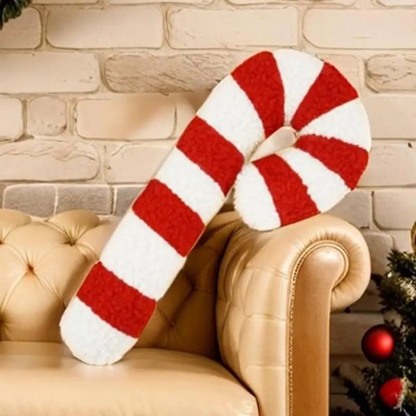Christmas candy pillows soft and comfortable candy sticks throw pillows sofa beds decorative chairs cushions childrens Christmas gifts 24110