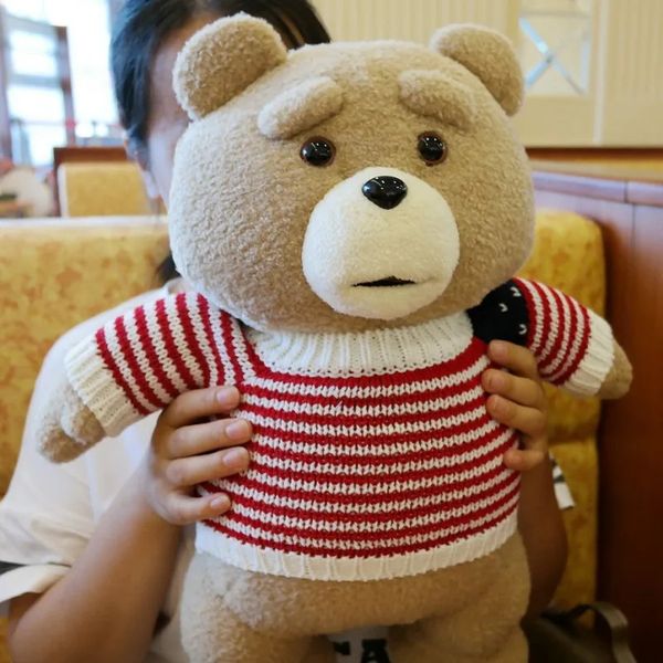 Plush Dolls 43cm 10 movie teddy bear 2 plush toy apron soft birthday gift for good friends 231122