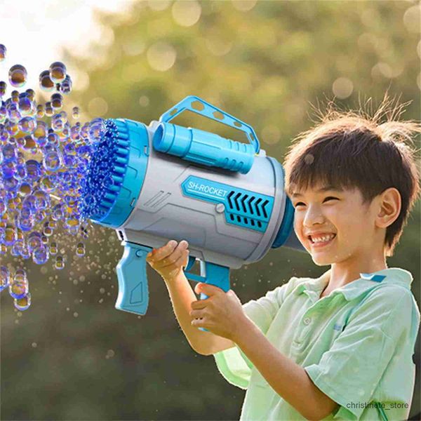 Sand Play Water Fun 2022 New Birthday Gift 100 Hole Bubble Machine Bubble Maker For Kid Bubble Machine For Summer Outdoor Indoor Bubbles Toy