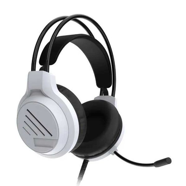 Gamer Headphones With Adjustable Mic Video Games Computer Headset Uni-versal Over-Ear Wired Headset Accessorie For Women MenM240729