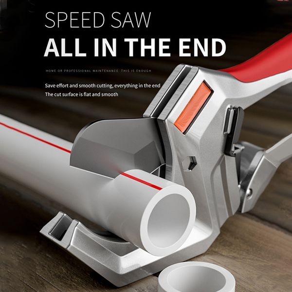 Hand Tools Pipe Cutter Pipe Scissors SK5 Material With Treatment Ratchet PVC-PU-PP-PE Hose Pipe Cutter Scissors Electric Line