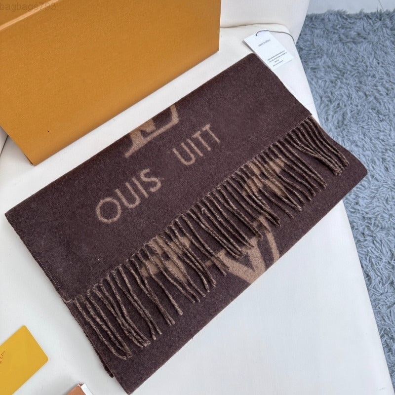 Scarves For Designer Women Mens Designers V Scarf Shawls Brand Scarves Pashmina Winter 100 Cashmere Big Wraps Christmas Gift C530 With Box 100