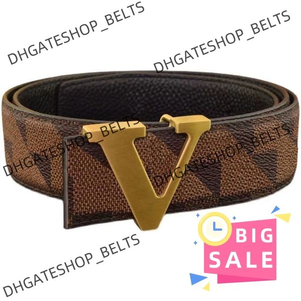 Mens belt designer belt men Fashion womens belt 38mm genuine leather belt Business & Leisure belt Metal smooth buckle ceinture size 100cm-12