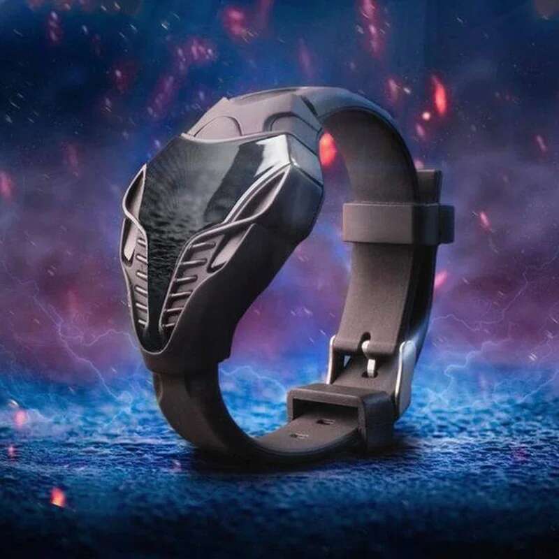 Fashion Digital Watches for Men Silicone Band LED Screen Clock Electronic Creative Wristwatch Sports Watch Reloj Hombre