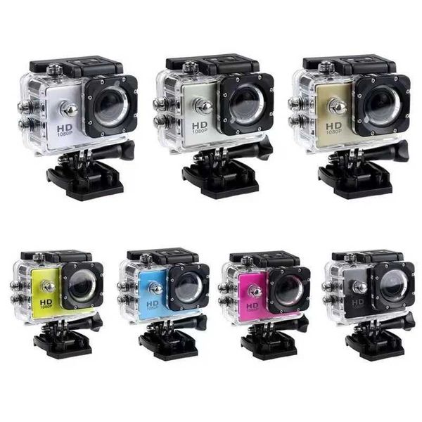 Sports Action Video Cameras Motorcycle DVR sports diving mini action camera highdefinition waterproof micro camera 20inch Camcorder sports w