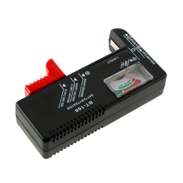 Digital Battery Tester Volt Checker for 9V 1.5V and AA AAA Cell Batteries Electricity Capacity Meter Monitor