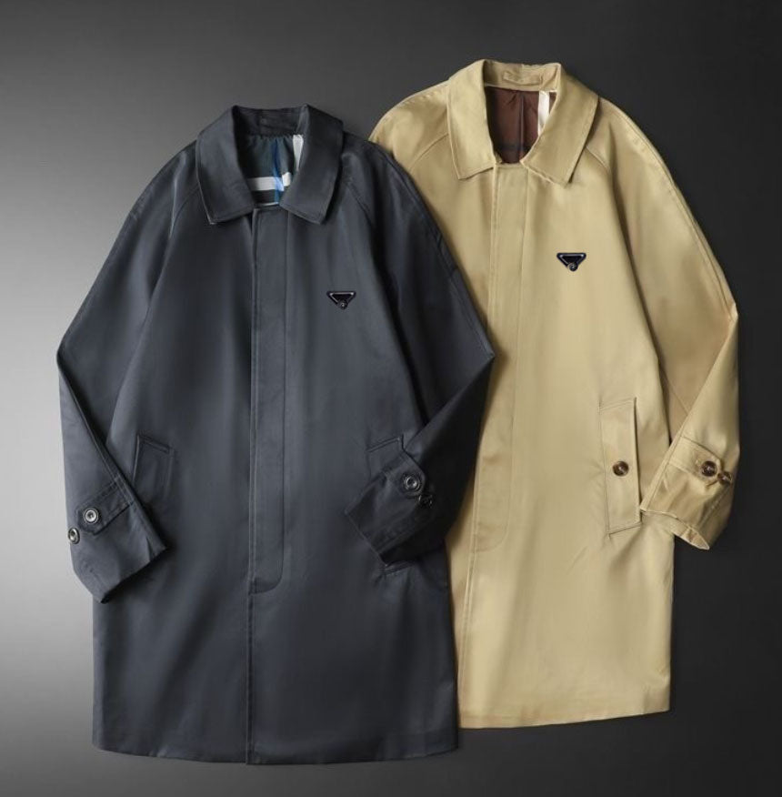 Men&#039;s Long Jackets Waterproof Nylon Long Coat Outdoor Windproof Long Jackets Waterproof Nylon Men&#039;s Outerwear with Wind