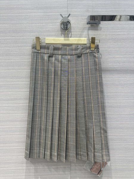 2024 New Summer Autumn Designer A Skirts Fashion Brand Same Style dress Luxury Women&#039;s Skirts 0521-1