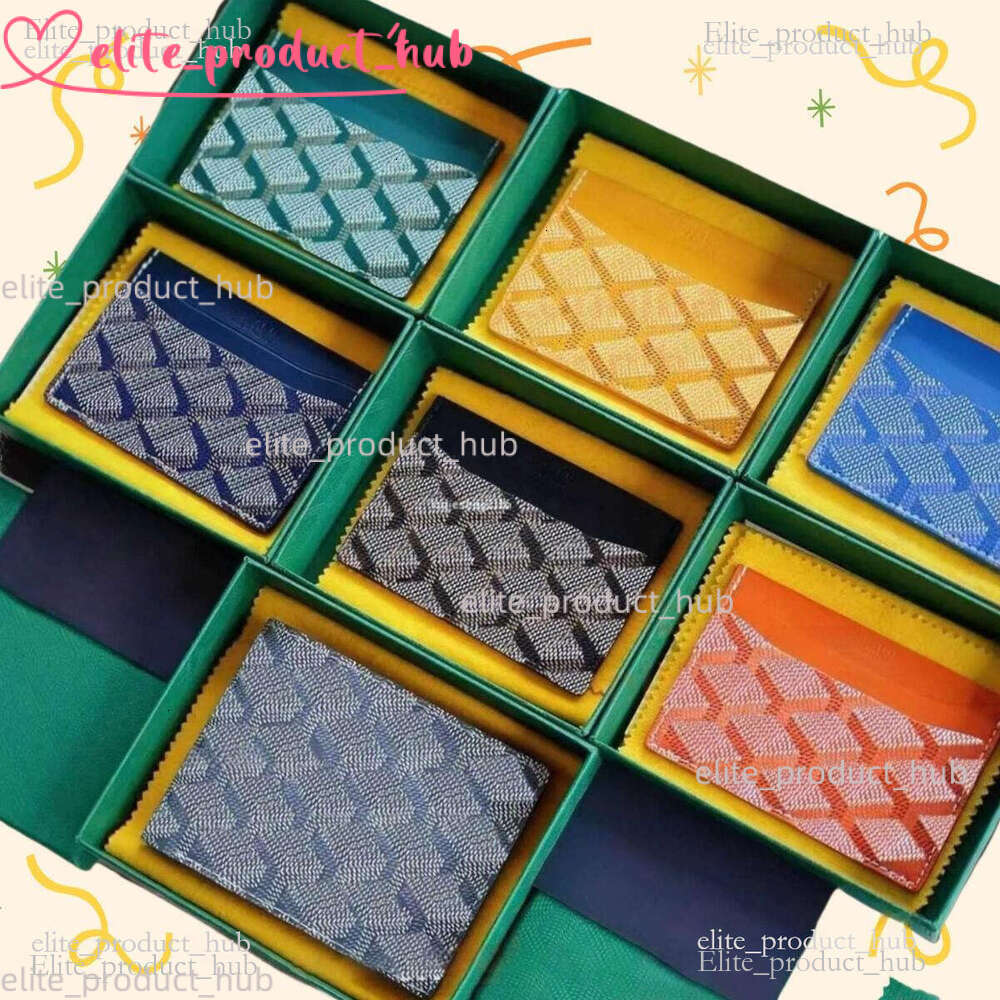 2025 AAA Genuine Leather Card Holder Designer Wallets Luxury Bag Coin Purses Bag Womens Mens Passport Pouch ID Case Wallets Gos Yardly Card Holder E