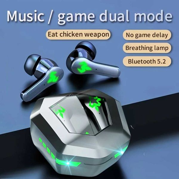 Cell Phone Earphones N35 TWS Gaming Earphones Touch Wireless Earphones Bluetooth 300mAh Battery Long Standby Earphones HIFI Waterproof Earph