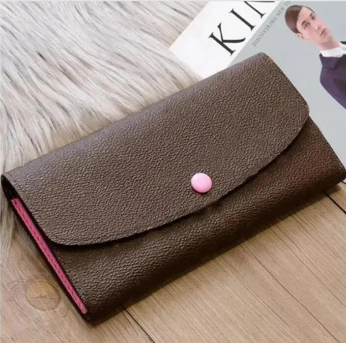 Luxurys Designer wallets Wholesale Lady Multicolor Coin Wallets long Wallet Colourful Cards Holders Original Box Women Classic with box Bag 60136