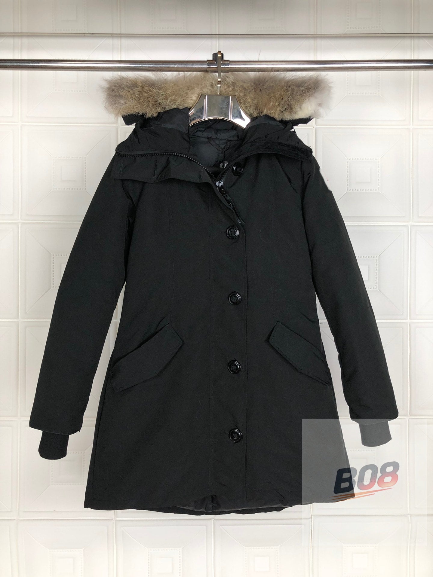 Down Jacket Women&#039;s Rossclair Parkas jackets Winter Veste Homme Outdoor Jassen Streetwear Outerwear Big Fur Hooded Fourrure Manteau warm coat P