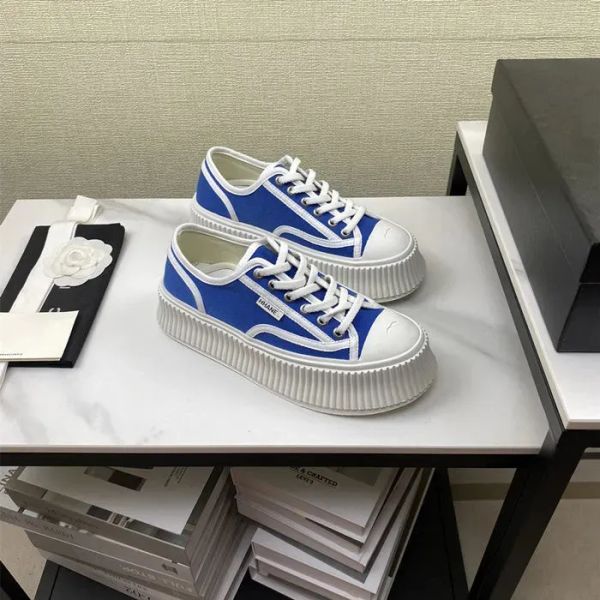 Biscuit Double Dress Casual shoe for Women Men trainers Flat Heel Platform sneaker Designer shoes tazz Slipper loafer sneakers red canvas sh