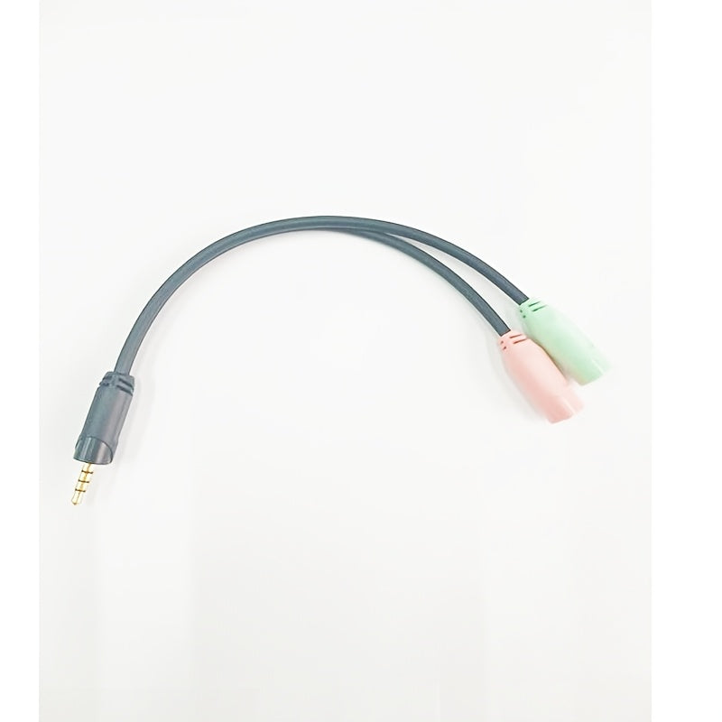 TEMU 3.5 Mm Headphone Jack To 2 3.5 Mm Speaker And Headphone Aux Audio Cable Splitter