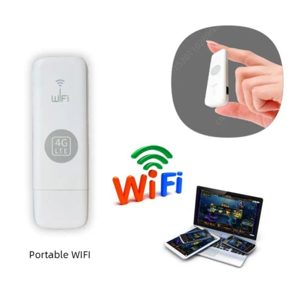 4G WiFi Router Portable LTE USB 4G Modem Nano SIM Card with Antenna 150Mbps WiFi Pocket MIFI Hotspot USB Dongle
