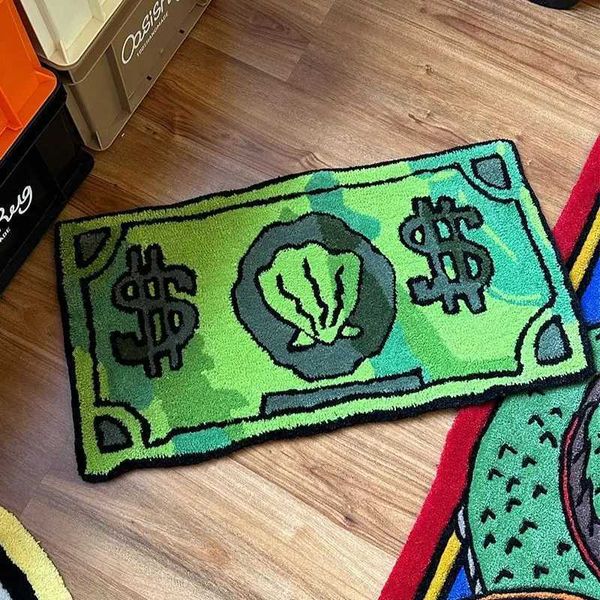 Coin decoration carpet household bedding blanket door mat door mat bathroom floor mat Y240102