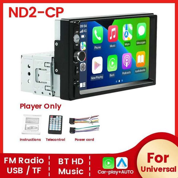 Other Electronics 7-inch Carplay Android Auto 1Din car radio multimedia MP5 player car stereo Bluetooth USB TF FM AUX for Toyota Honda car r