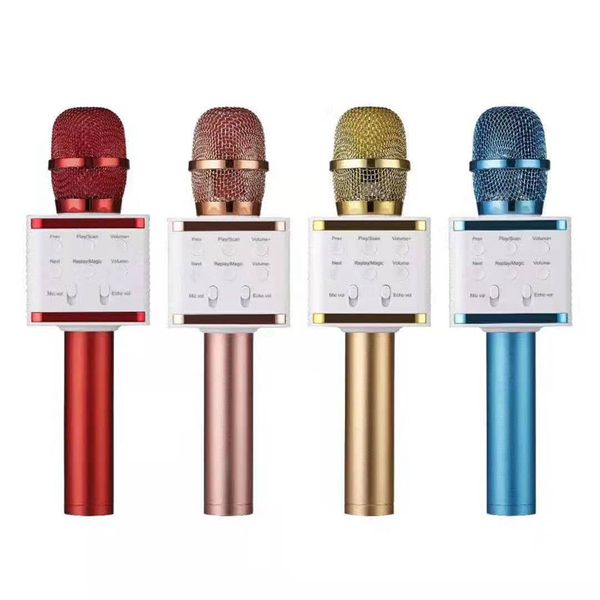 2023 Newest Wholesale factory Wireless Kids Karaoke Microphone with Speaker, Portable Handheld Karaoke Player for Home Party KTV Music Singi