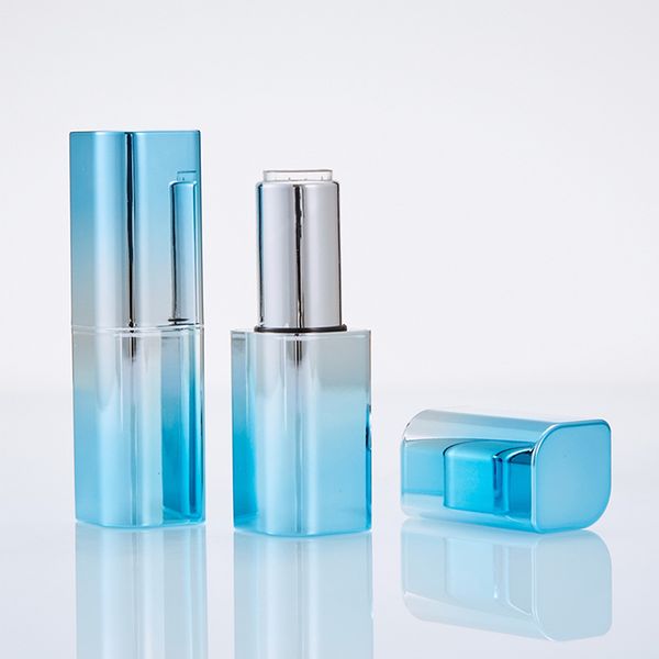 Gradient Color Cosmetic Container Magnetic Buckle Diy Lip Balm Lip Balm Tube Empty Refillable Bottles Empty Lipstick Tube