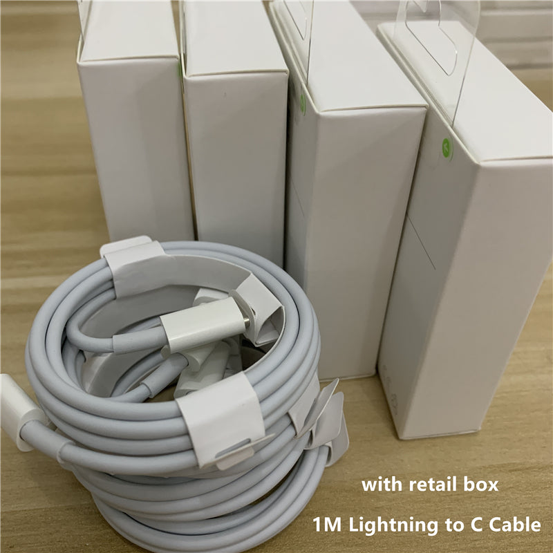 20W PD Type C USB C Chargers Fast Charging EU US Plug Adapter Phone power delivery Quick Charger Cable For iPhone 16 15 14 13 12 Pro Max Plus with B