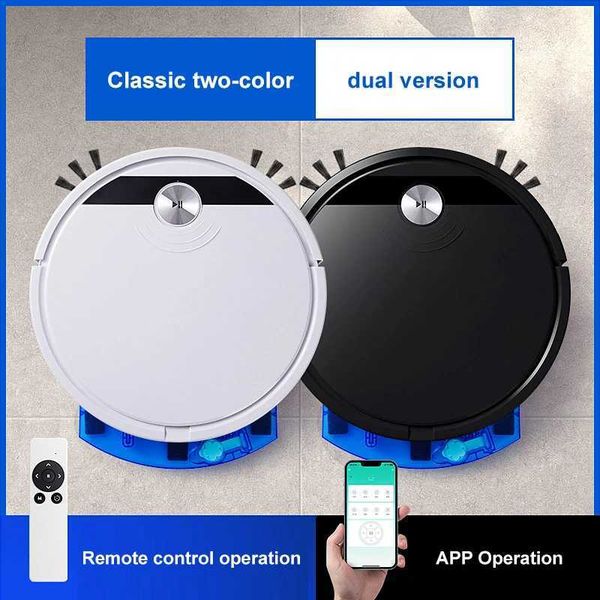NEW 2800PA 3-in-1 RS800 Super Quiet Robot Vacuum Cleaner Smart Cell Phones APP Control Sweep and Wet Mopping Floor Carpet M240905