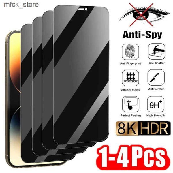 Cell Phone Protectors 1-4Pcs Privacy Screen Protector For P20 P40 Honor 8X X8 9X Mate 20 Lite 30 Y5 Y7 Pro Y9 Prime 2019 J241202