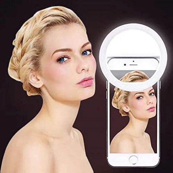 36 Led Mobile Lens LED Lamp Ring for IPhone Samsung PC Laptops Phone Selfie Clip Light Accessorie
