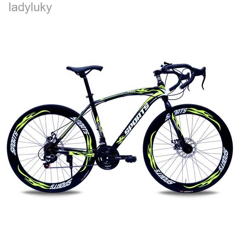 Bikes Adult Used Light Weight Sale Handlebar Pedal Rim Wheel Disc Brake Cycling Tire 26 Inch Bicycle Frame 700C Cheap Carbon Road BikeL240105