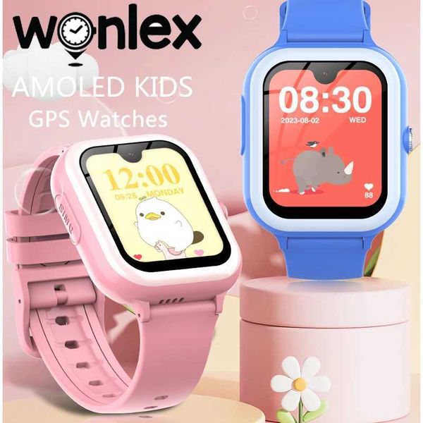 Children&#039;s watches Wonlex KT31 childrens smartwatch 4G SOS WIFI GPS anti loss tracker video call 900mAh battery childrens smartwatch Wh