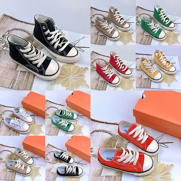 Designer Kids Running Shoes Play Love With Eyes Hearts 1970s Children Big Eyes beige classic casual skateboarding and Boys Girls sports shoe